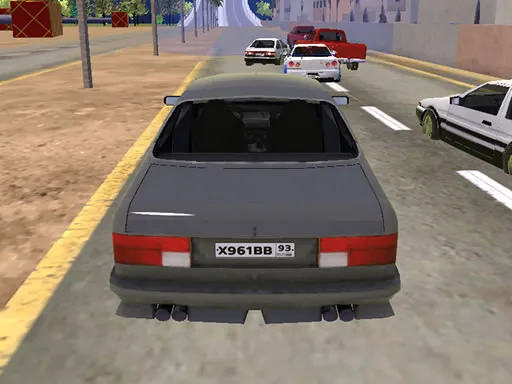 Car Crash Test: Abandoned City